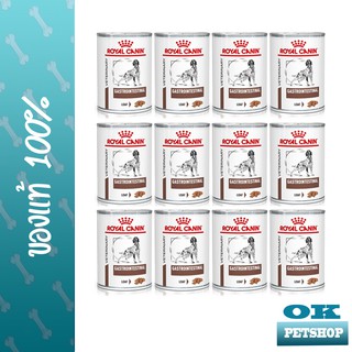 [12ป๋อง]Royal canin  VET  Gastro intestinal  อาหารเหลวสำหรับสุนัขท้องเสีย โรคลำไส้