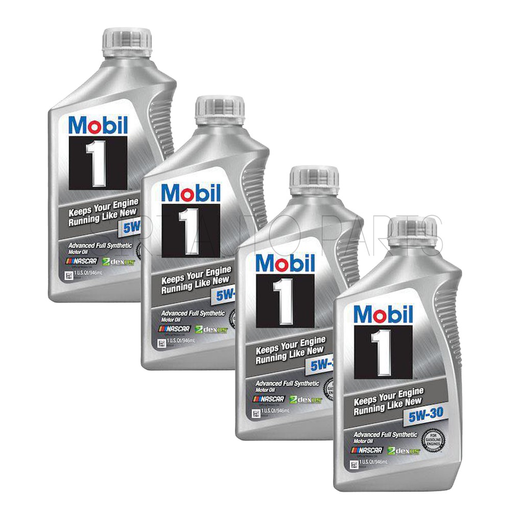 Mobil1 5W-30 Keeps Your Engine Running Like New จำนวน 4 Qt ...