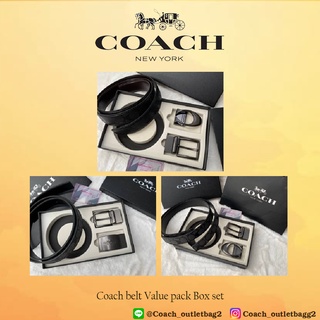 Coach belt Value pack Box set