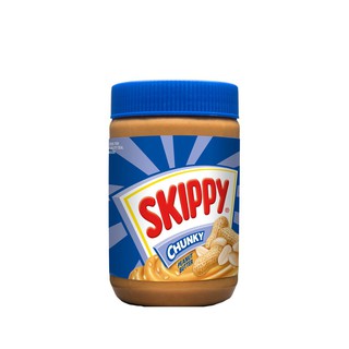 SKIPPY สกิปปี เนยถั่ว ทาขนมปังชนิดบดหยาบ 510ก.