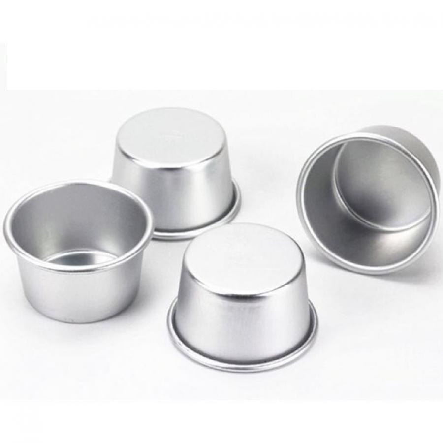 พิมพ์ขันข้าว พิมพ์เค้กมินิ พิมพ์พุดดิ้ง (B06) อลูมิเนียมคุณภาพ ไม่เป็นสนิม ไม่มีกลิ่น