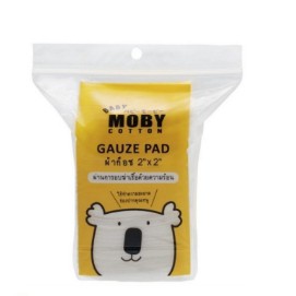 Moby(โมบี้)ผ้าก๊อซเช็ดฟัน ลิ้น กระพุ้งแก้ม เช็ดได้ตั้งแต่แรกเกิดขึ้นไป