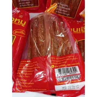 กุนเชียงหมูเนื้อนุ่ม เนื้อแน่น เจ้าสัว กุนเชียงหมูเต็มอิ่ม