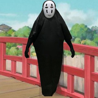 ชุดเด็ก คาโอนาชิ ปีศาจไร้หน้า ผีไร้หน้า No Face Kaonashi Spirited Away Costumes 7C125/cp9/ac22.2/ac34.1