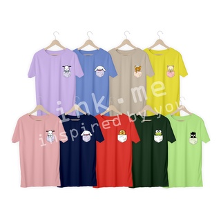 Pocket POCHACHO เสื้อยืด ลาย CINNAMOROLL GUDETAMA BADTZ MARU RILAKKUMA Korilakuma KEROPPI SANRIO