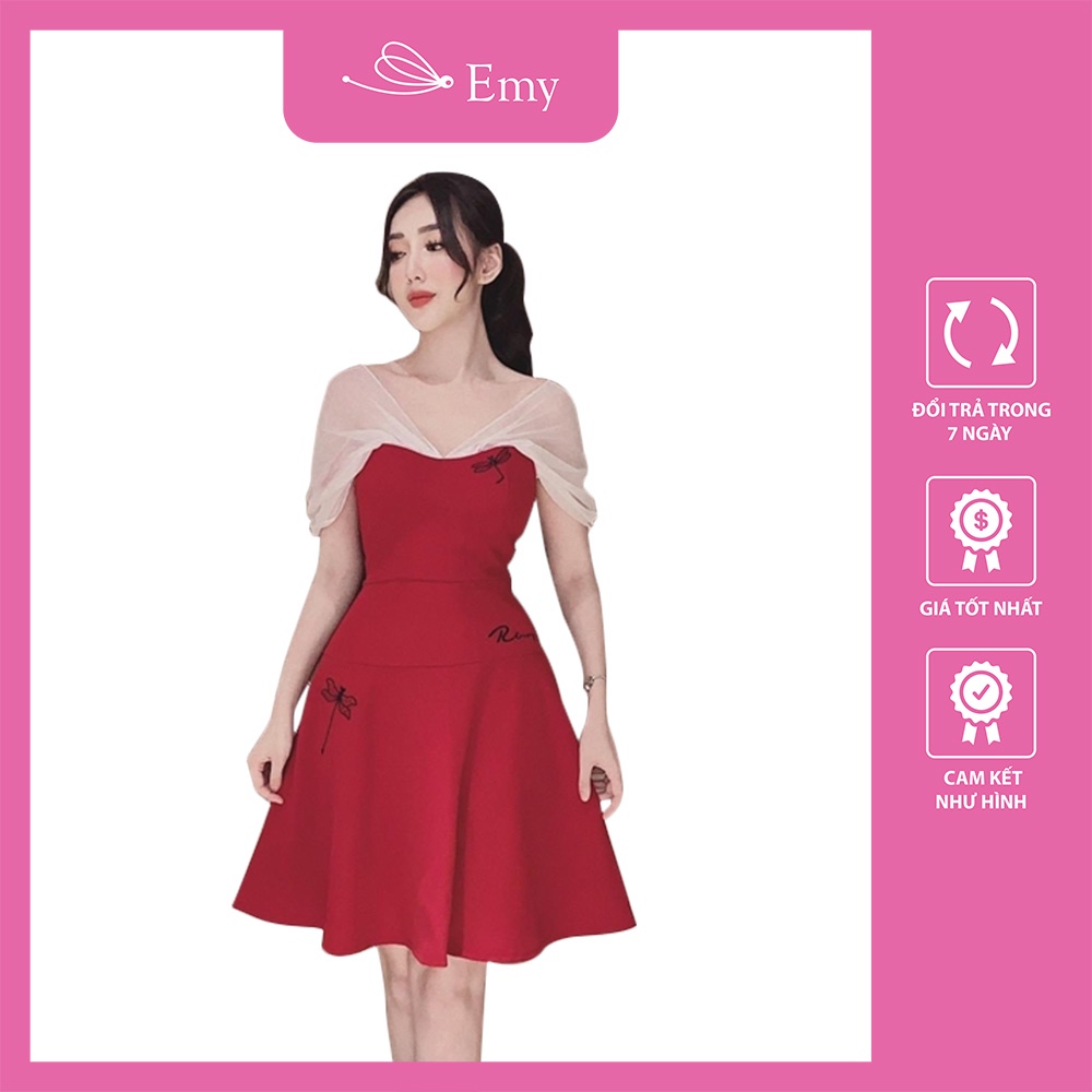 ชุดออกงานผู้หญิงสวยๆเปิดไหล่บาน เอมี่ แฟชั่น 75636