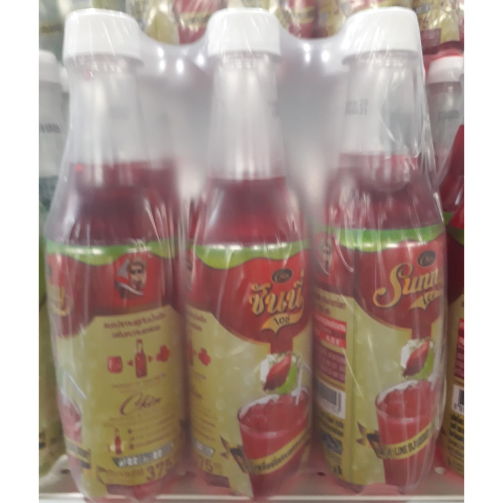 ส่งฟรี  ซันนี่ ไอซ์ กลิ่นสละมะนาว ขนาด 375ml ยกแพ็ค 6ขวด SUNNY ICE SALAR LEMON     ฟรีปลายทาง