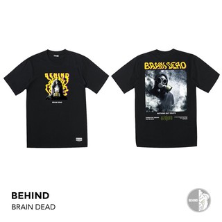 BEHING CLOTHING เสื้อยืดลาย “BRAIN DEAD”