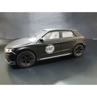 รถเหล็ก​ Majorette Audi Black &amp;White Edition No.22