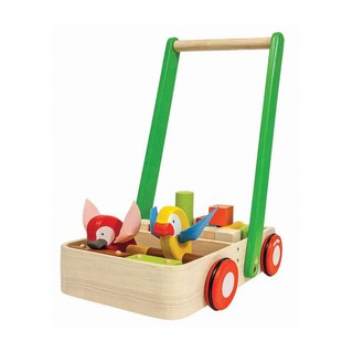 PlanToys 5176 Bird Walker ของเล่นไม้ รถเข็นไม้ เบิร์ด วอคเกอร์ รถไม้จับเดิน ฝึกการทรงตัว