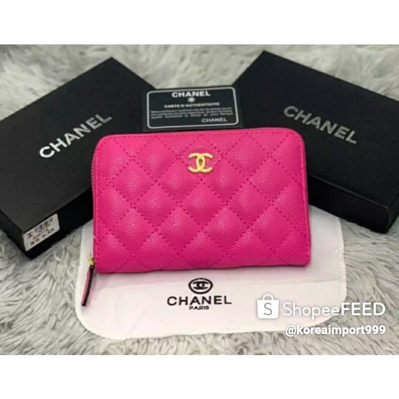Chanel Caviar Zippy Medium Wallet