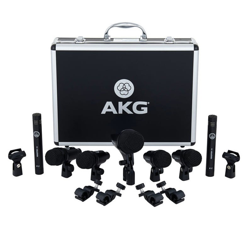 AKG DRUM SET SESSION I ไมค์กลอง7ชิ้น ชุดไมค์สำหรับจ่อกลองชุด