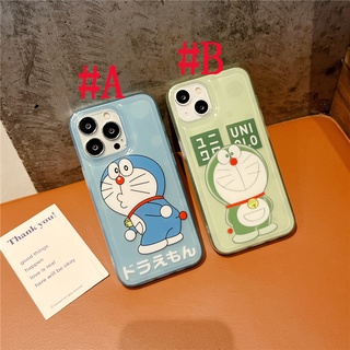 เคสซิลิโคน สำหรับ เคสไอโฟน iPhone 14 Pro Max 14 Plus iPhone 13 Pro Max iPhone 12 Pro Max iPhone 11 Pro Max X XR XS MAX Fashion Cute Cartoon โดราเอมอน Doraemon โดเรม่อน Soft Silicone Case