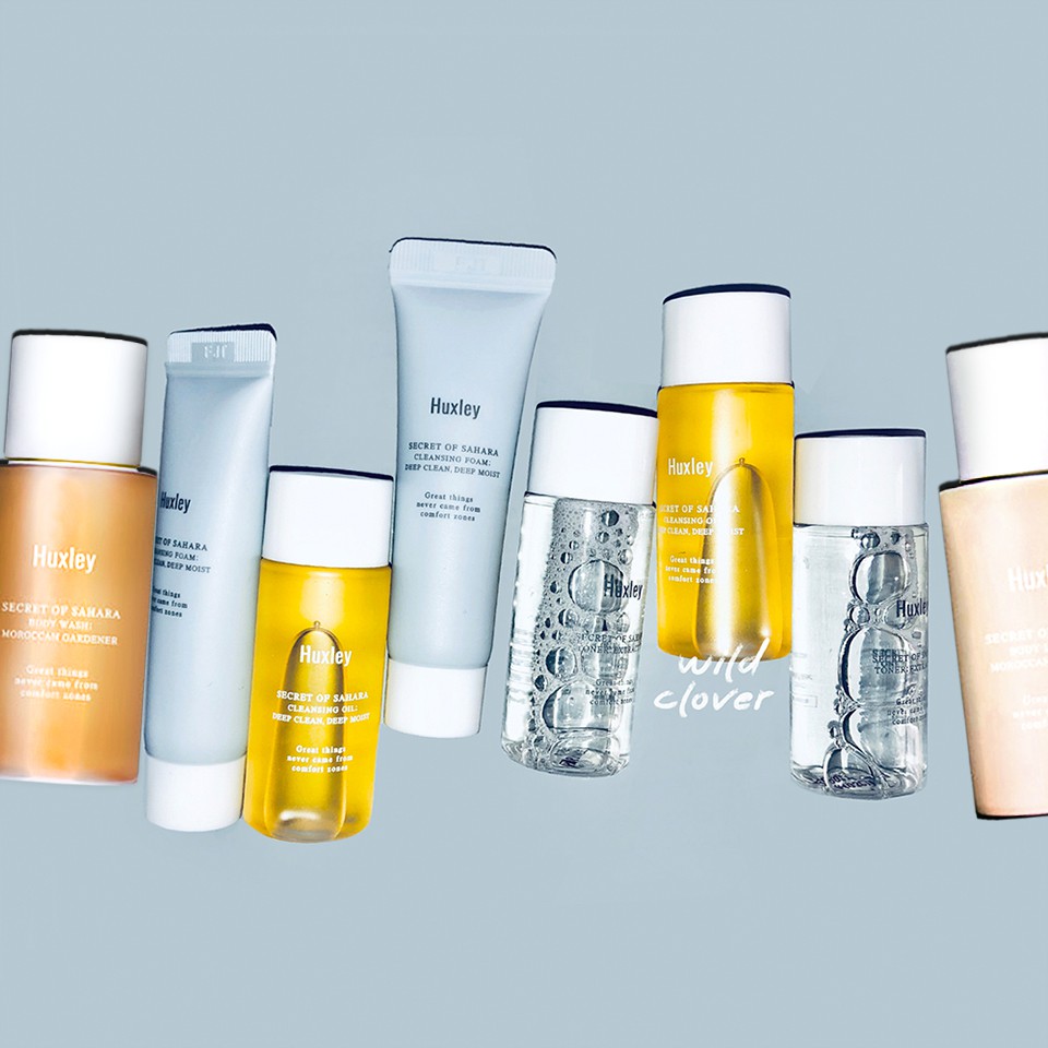 🍀 HUXLEY : แท้พร้อมส่ง toner, cleansing oil, foam, gel, body wash, lotion, cream fresh tester