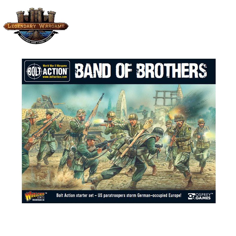 [พร้อมส่ง] WARLORD GAMES : BOLT ACTION 2 STARTER SET "BAND OF BROTHERS" โมเดลจำลอง