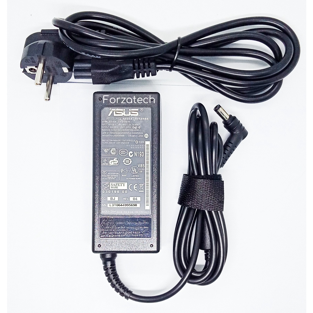 Asus แล็ปท็อปอะแดปเตอร์ 19V 3.42a(5525) U45 U45J U45JC U45JC-A1 U45JC-A2B ใหม่พร้อมการรับประกัน