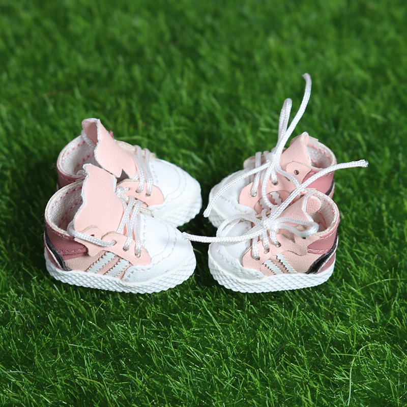 Blythe รองเท้าผ้าใบ ขนาดเล็ก 3.3 ซม. สําหรับตุ๊กตา 1/6 และ 1/8 2.2