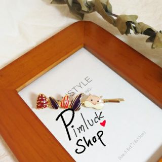 พร้อมส่ง กิ๊บลายน้องแฮมเตอร์ ลายน้องหนูน่ารัก