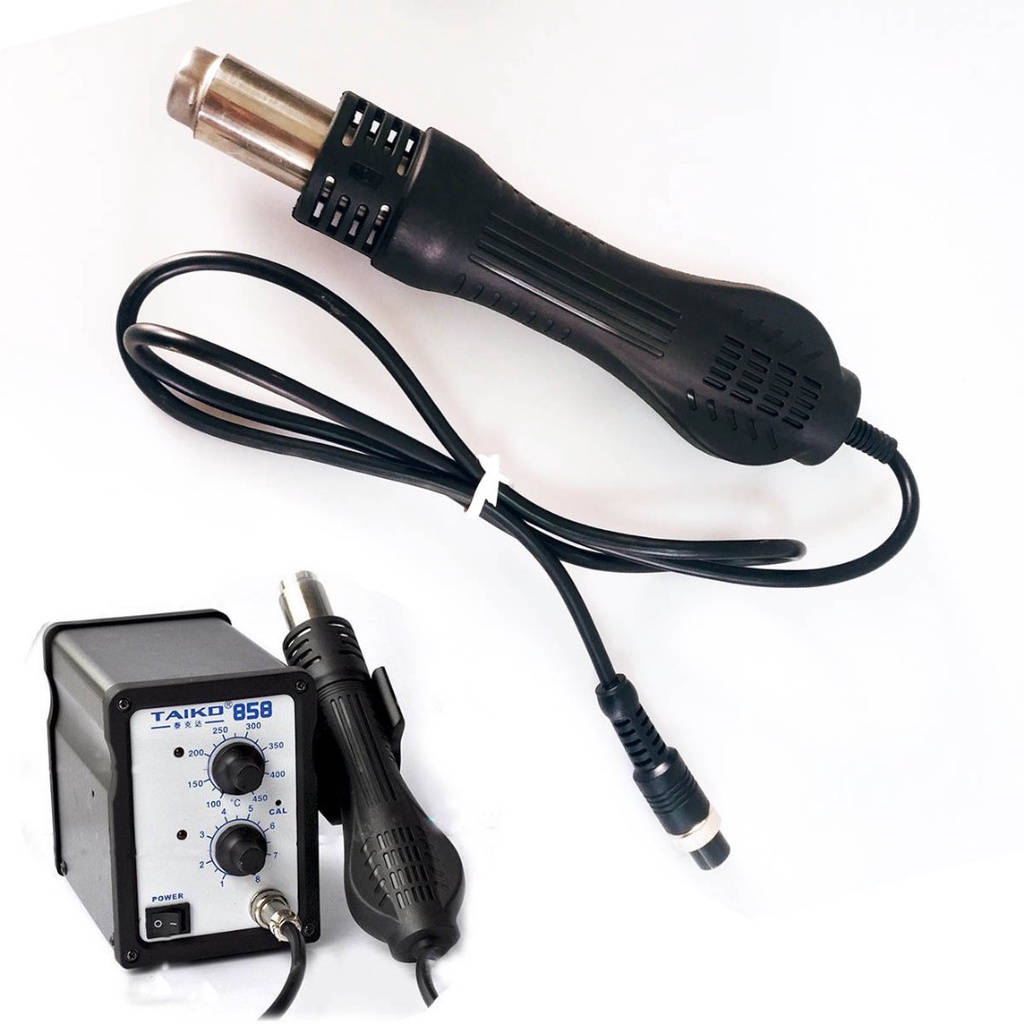 1 PC ใหม่สถานีบัดกรีเครื่องมือลมร้อน Desoldering Handle สําหรับ 858 858D 898D 852D
