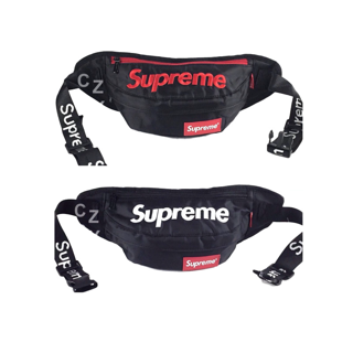 A012 ▸ กระเป๋าคาดอก คาดเอว สุพรีม งานปัก Supreme (มีหลายสี) กระเป๋าสะพายข้างชาย