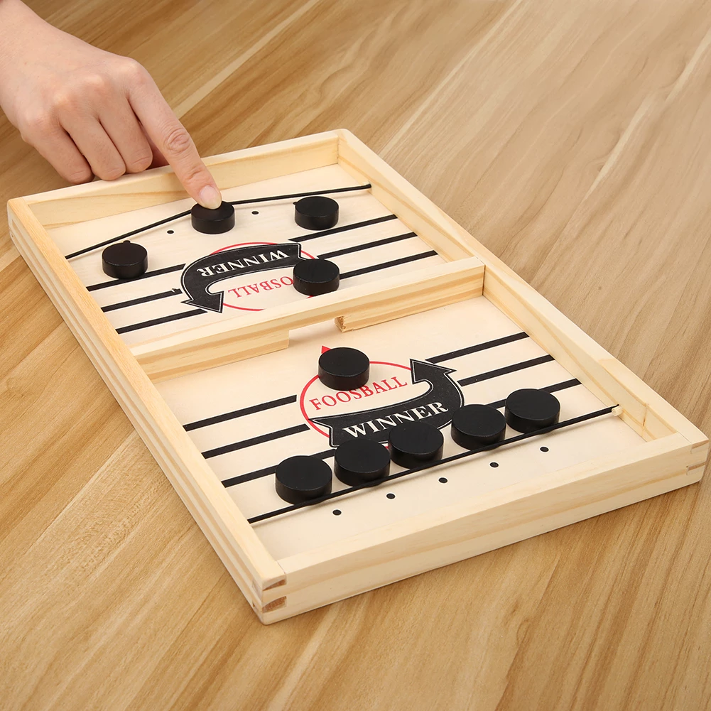 Fast Sling Puck Game Paced SlingPuck Winner Board Game Toys Juego Adult Child