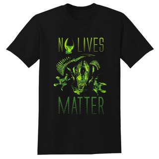 เสื้อยืด ผ้าฝ้าย พิมพ์ลาย No Lives Matter สไตล์วินเทจ แฟชั่นคู่รักS-5XL