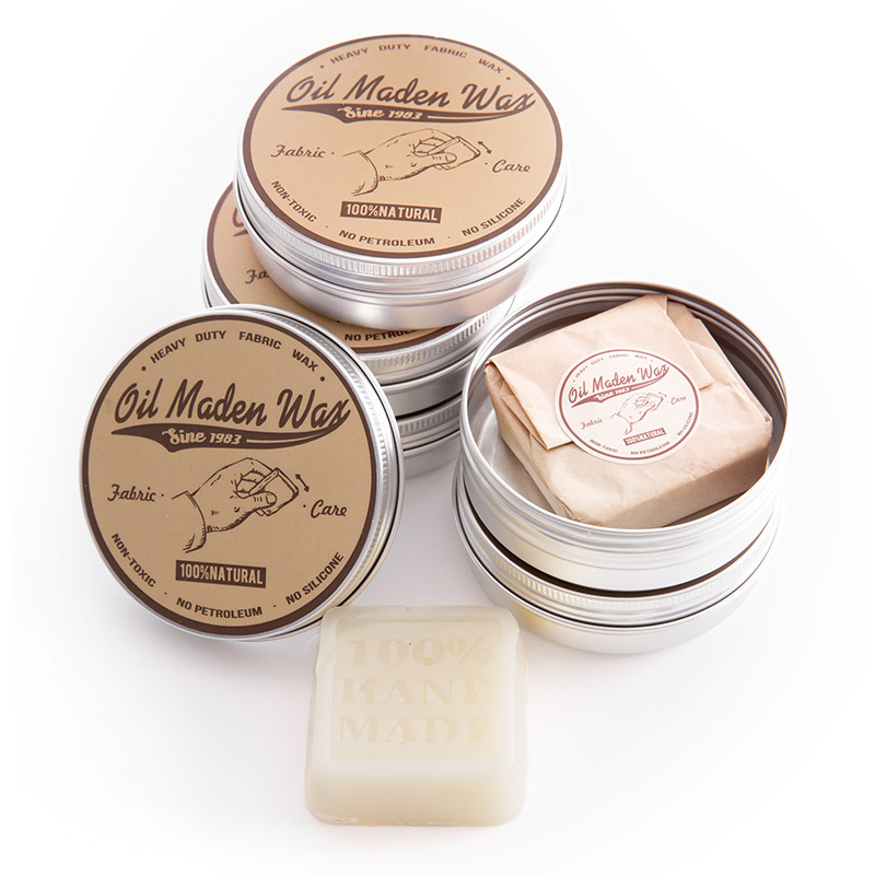 Retro Wax Oil Jacket ขี้ผึ้งพิเศษหนังการบํารุงรักษาทําด้วยมือโบราณ Pure Natural Hard Oil Wax