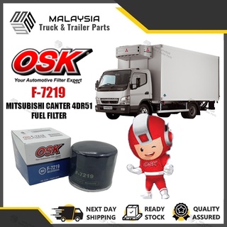 Osk F-7219 ไส้กรองน้ํามันเชื้อเพลิง MITSUBISHI 4DR51 (ME006066)