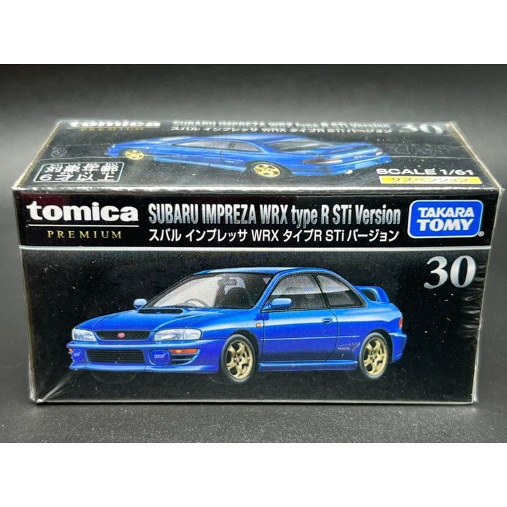 Tomica Premium No.30 Subaru​ Impreza WRX STI​