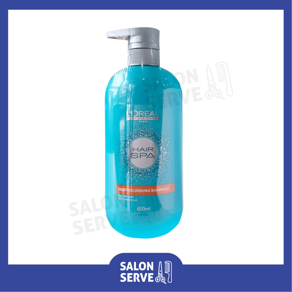 แชมพู L'Oreal Hair Spa Deep Nourishing Shampoo ลอรีอัล แฮร์สปา ดีฟ นูริชชิ่ง แชมพู 600ml ( L'oreal )