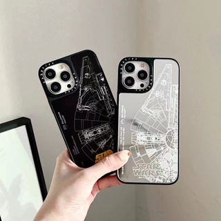 Casetify เคสโทรศัพท์มือถือกระจก ลาย Star Wars สําหรับ iphone 13 pro Max 12 pro Max 11 X 6 6sp 7 8 plus XR Xs Max