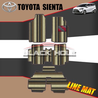 Toyota Sienta ปี 2016 - ปีปัจจุบัน Blackhole Trap Line Mat Edge (ชุดภายในห้องโดยสาร)