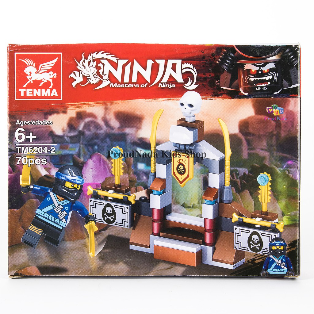 ProudNada Toys ตัวต่อนินจา TENMA NINJA Masters of Ninja 70 PCS TM6204-2