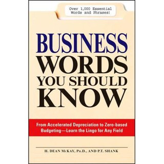 DKTODAY หนังสือ BUSINESS WORDS YOU SHOULD KNOW (VIVA BOOKS)