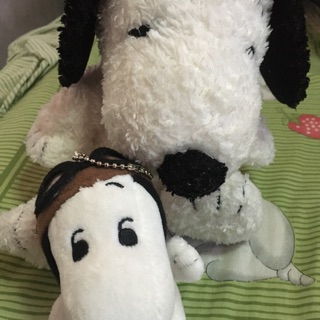 ตุ๊กตาSNOOPY มือสอง ได้สองตัว