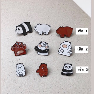 Pins หมีสามตัว Webarebear