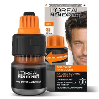 LOreal Paris Men Expert Semi Permanent Hair Colour 05 Natural Brown ผลิตภัณฑ์เปลี่ยนสีผมสำหรับผู้ชายสูตรพิเศษจากลอรีอัล