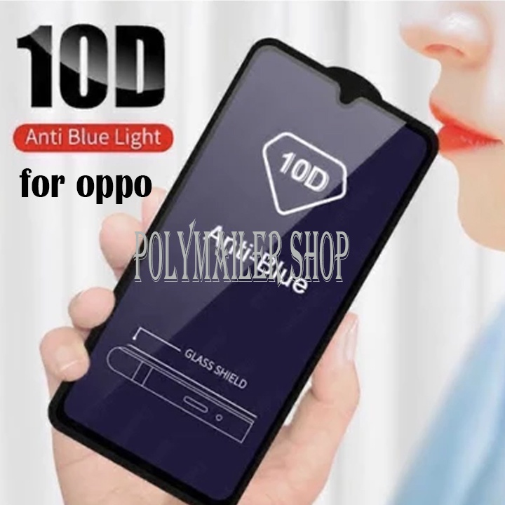 กระจกนิรภัย Bluray Anti Blue Light Full 10D 99D Oppo REALME XT REALME 5 5pro 5i 5s A5 A9 2020 pro
