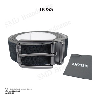 HUGO BOSS เข็มขัดผู้ชาย รุ่น BOSS TinTin-SD Reversible Golf Belt  Code: 50430103 410