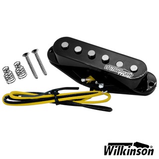 Wilkinson® WOVAS-M ปิ๊กอัพกีตาร์ไฟฟ้า แบบ Vintage Single Coil ตำแหน่งกลาง วัสดุอัลนิโก้ 5.5KO + แถมฟรีน็อต &amp; สปริง