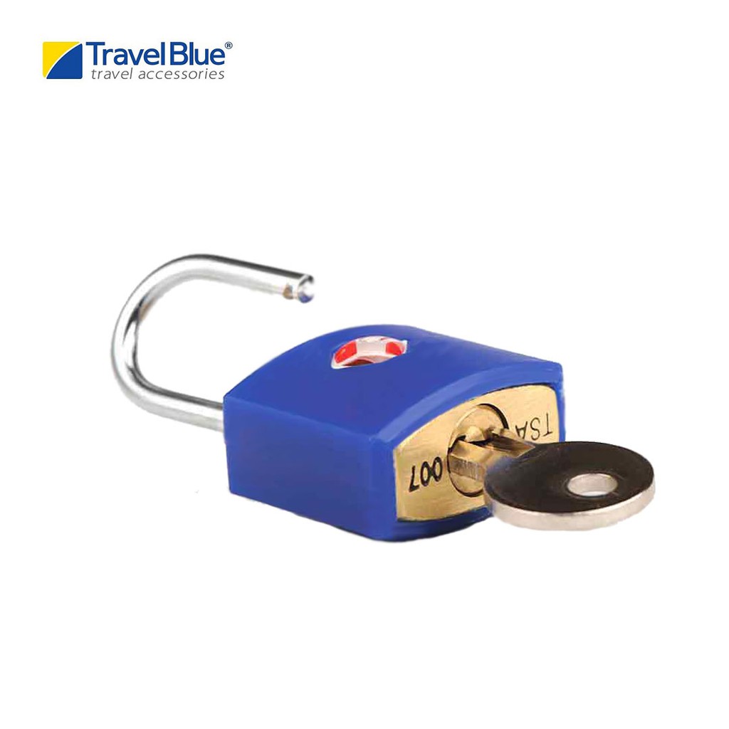 Travel Blue กุญแจล็อคกระเป๋า 5018404000279  TSA Identi Lock - สีน้ำเงิน