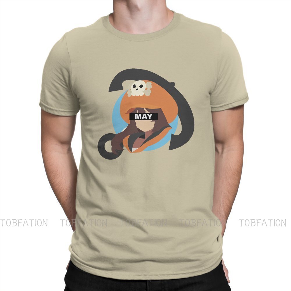 May GG Casual TShirt Guilty Gear Style Casual T Shirt Male Short Sleeve Unique Clothes Tops Tee
