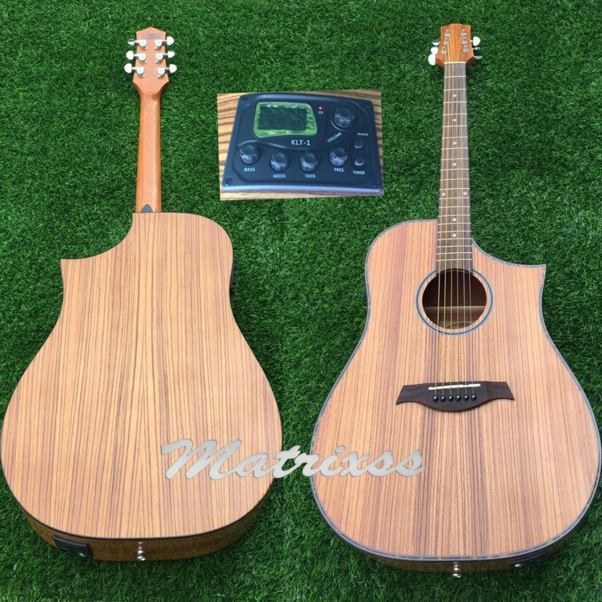 Matrixss กีตาร์โปร่งไฟฟ้า Acoustic Guitar 41" รุ่น MES-3DZE +กระเป๋า