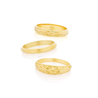 [ถูกที่สุด] OJ GOLD แหวนทองแท้ นน. 1 กรัม 96.5% เลือกลายไม่ได้ ขายได้จำนำได้ มีใบรับประกัน แหวนทอง แหวนทองคำแท้