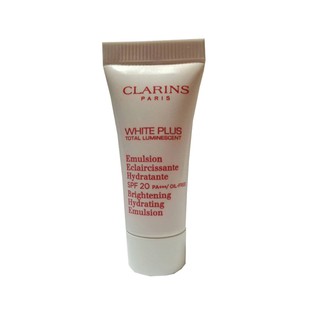 Clarins White Plus Emulsion SPF20 PA+++ อิมัลชั่นเนื้อน้ำนม 5ml (1 หลอด)