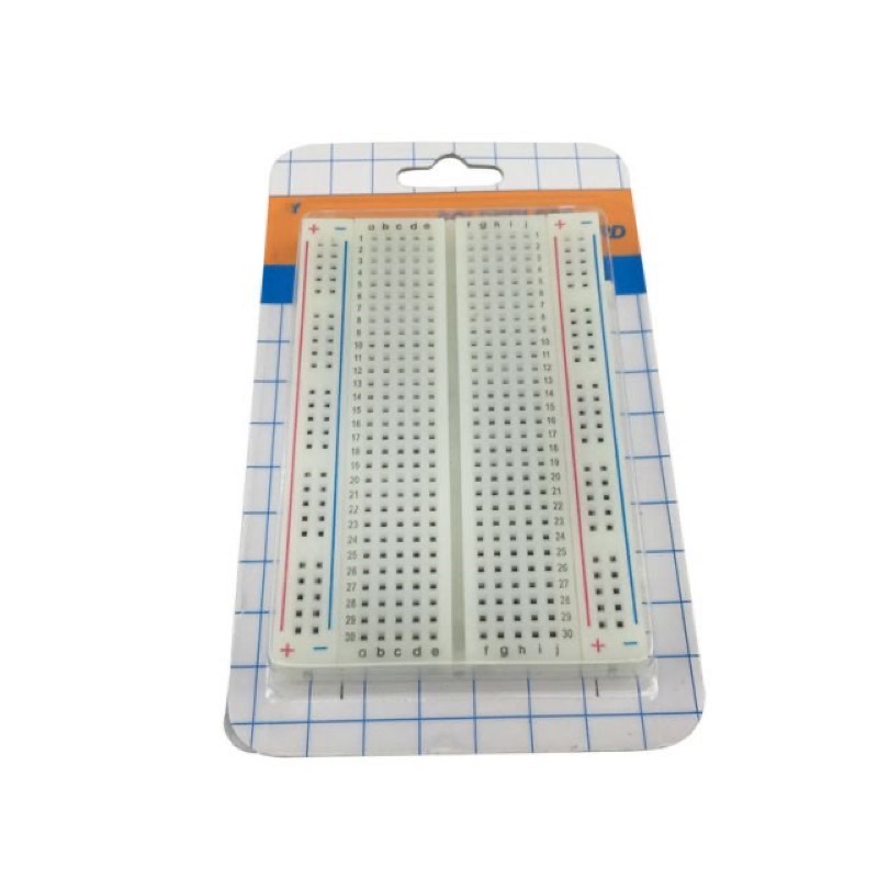 โปรโต้บอร์ด  Breadboard บอร์ดทดลอง 400 รู