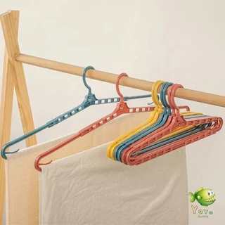 YOYO ไม้เเขวนเสื้อ ไม้แขวนเสื้อ ปรับ ยืด หด ได้ ไม้แขวนผ้าพลาสติก hanger