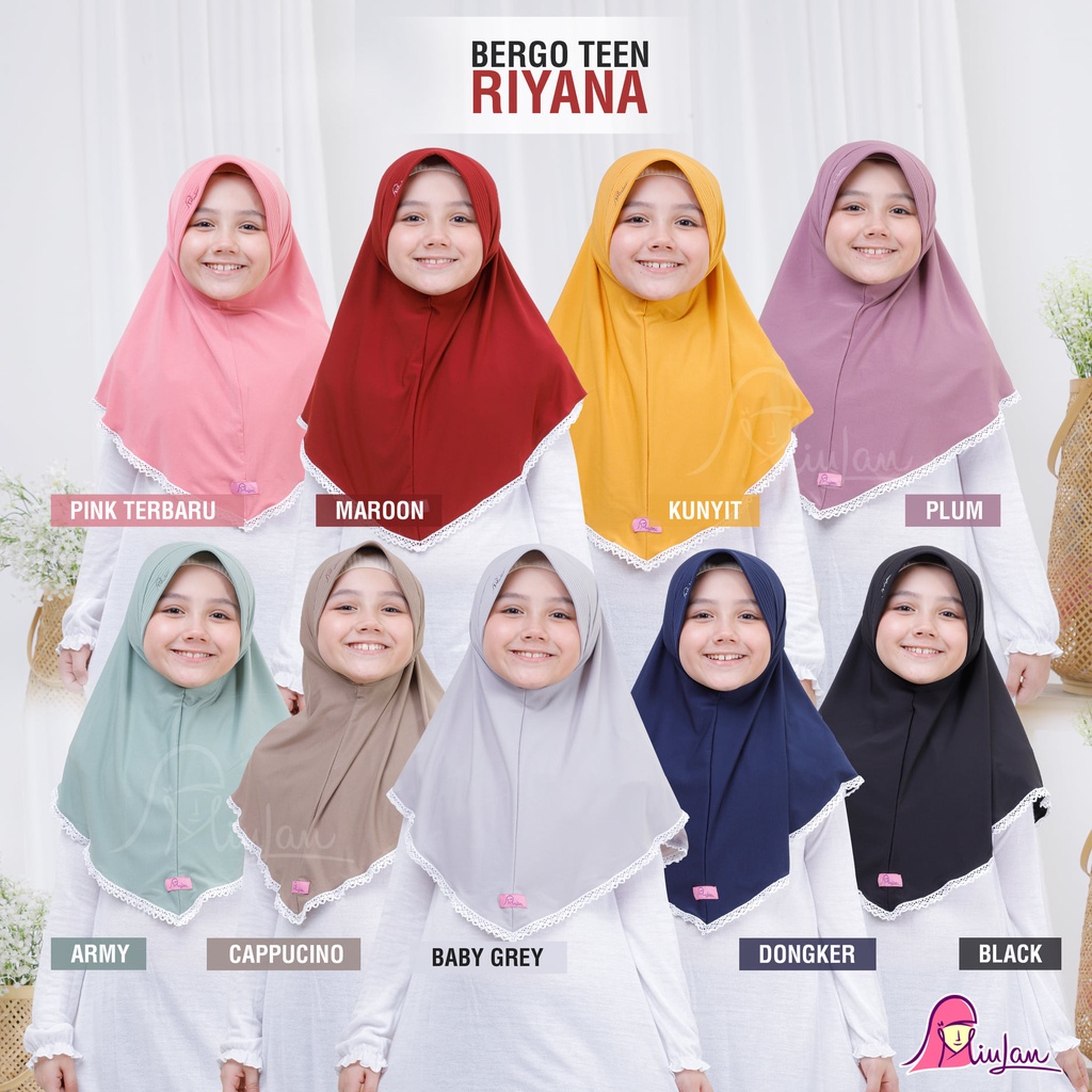 Bergo TEEN RIYANA HIJAB MIULAN