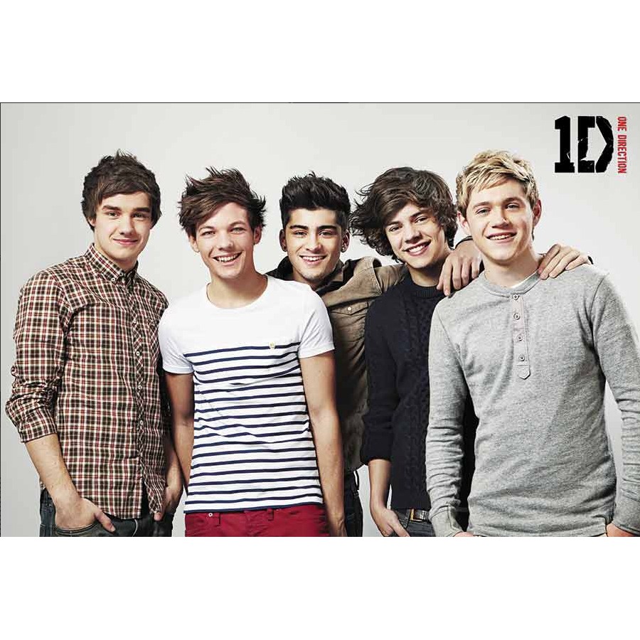 โปสเตอร์ วง ดนตรี One Direction วันไดเรกชัน โปสเตอร์ติดผนัง โปสเตอร์สวยๆ ภาพติดผนัง poster