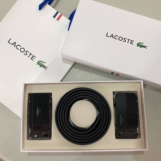 set เข็มขัด 2หัว lacoste 💯